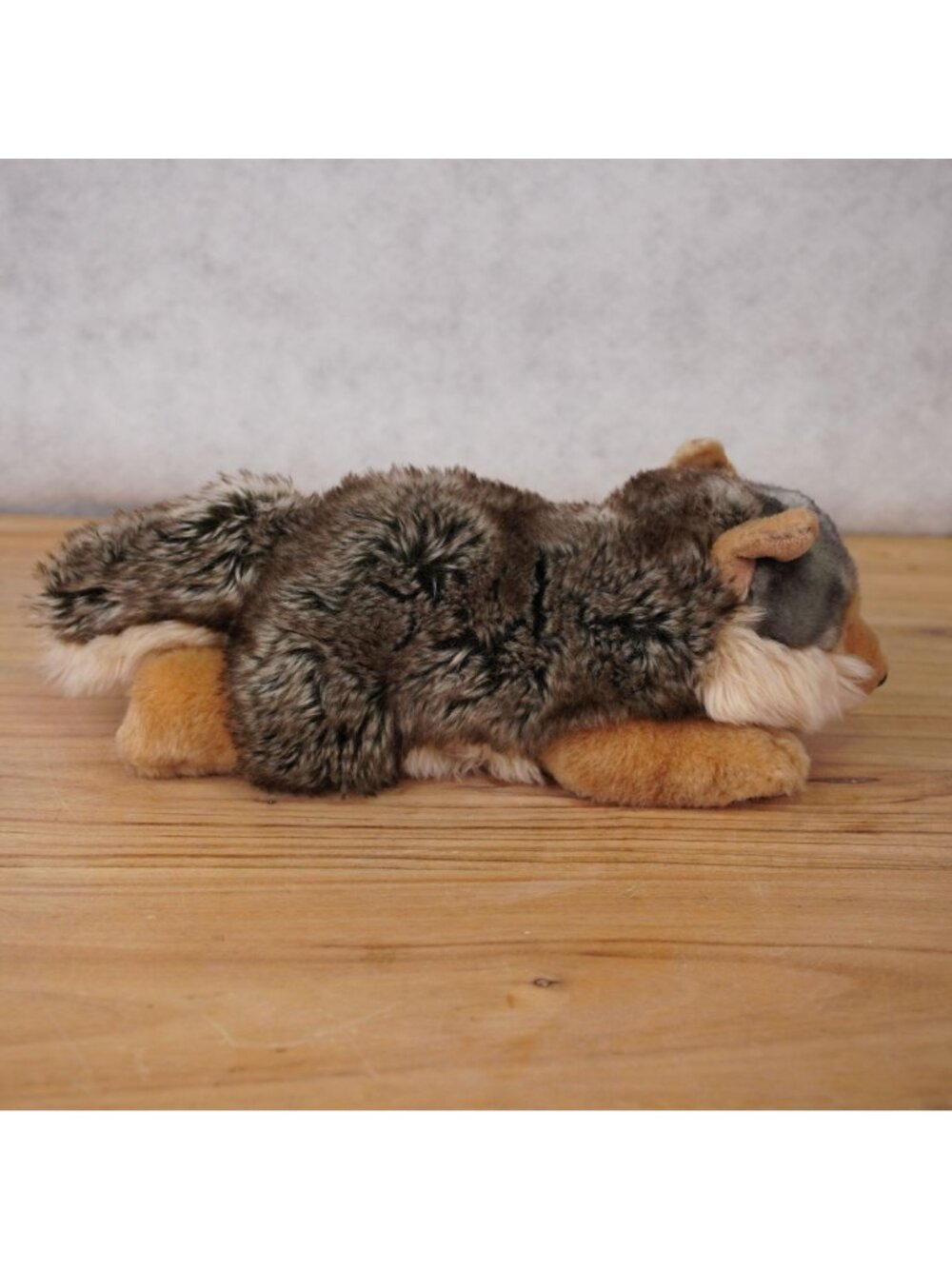 Aurora Miyoni Wolf Plush Stuffed Animal Gray Brown Wild Dog Cute Soft Cuddly 12" - Picture 3 of 12